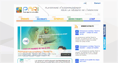 Desktop Screenshot of pari.univ-ag.fr
