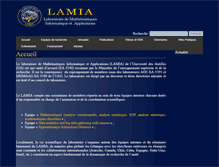 Tablet Screenshot of lamia.univ-ag.fr